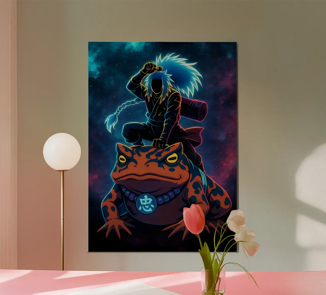 Soul Of Jiraiya alluminio dibond da DGSoulheroes