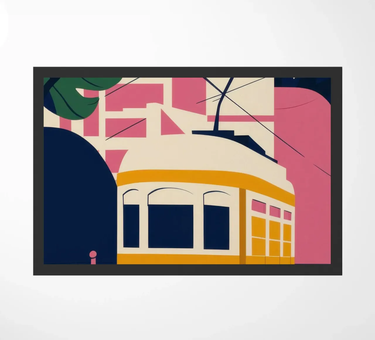 Giro in tram al sole zerbino da Obs Canvas