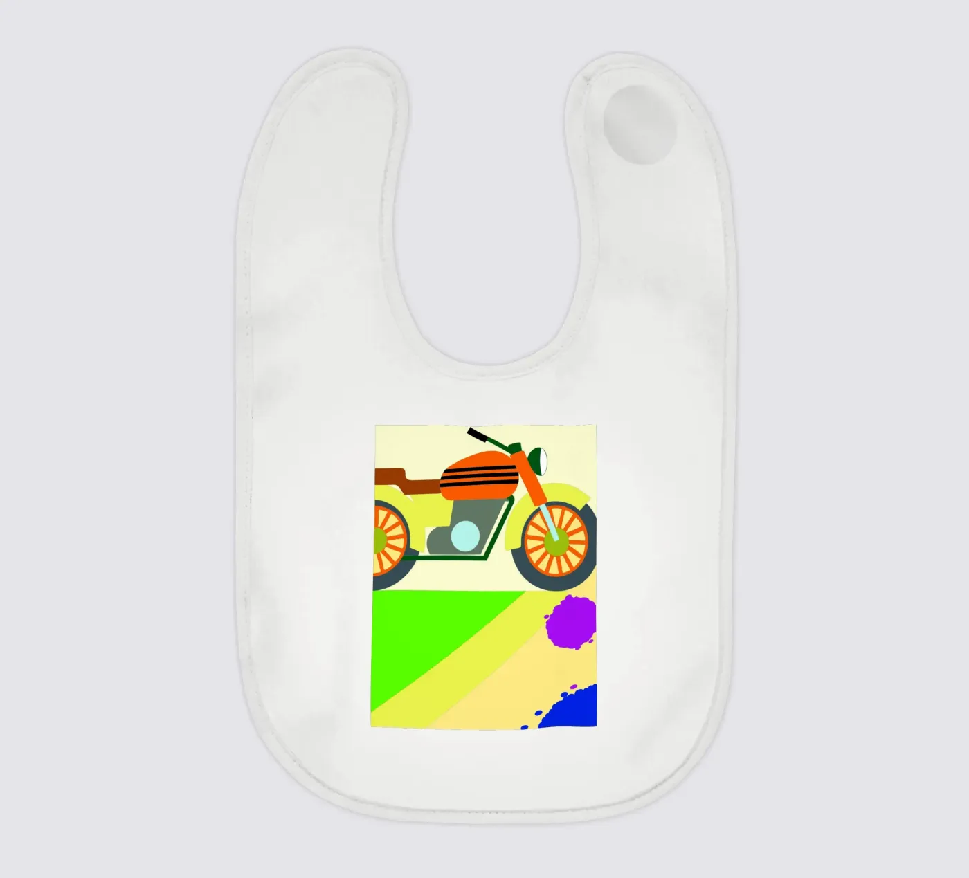 motorcycle vector bavoir de Botania