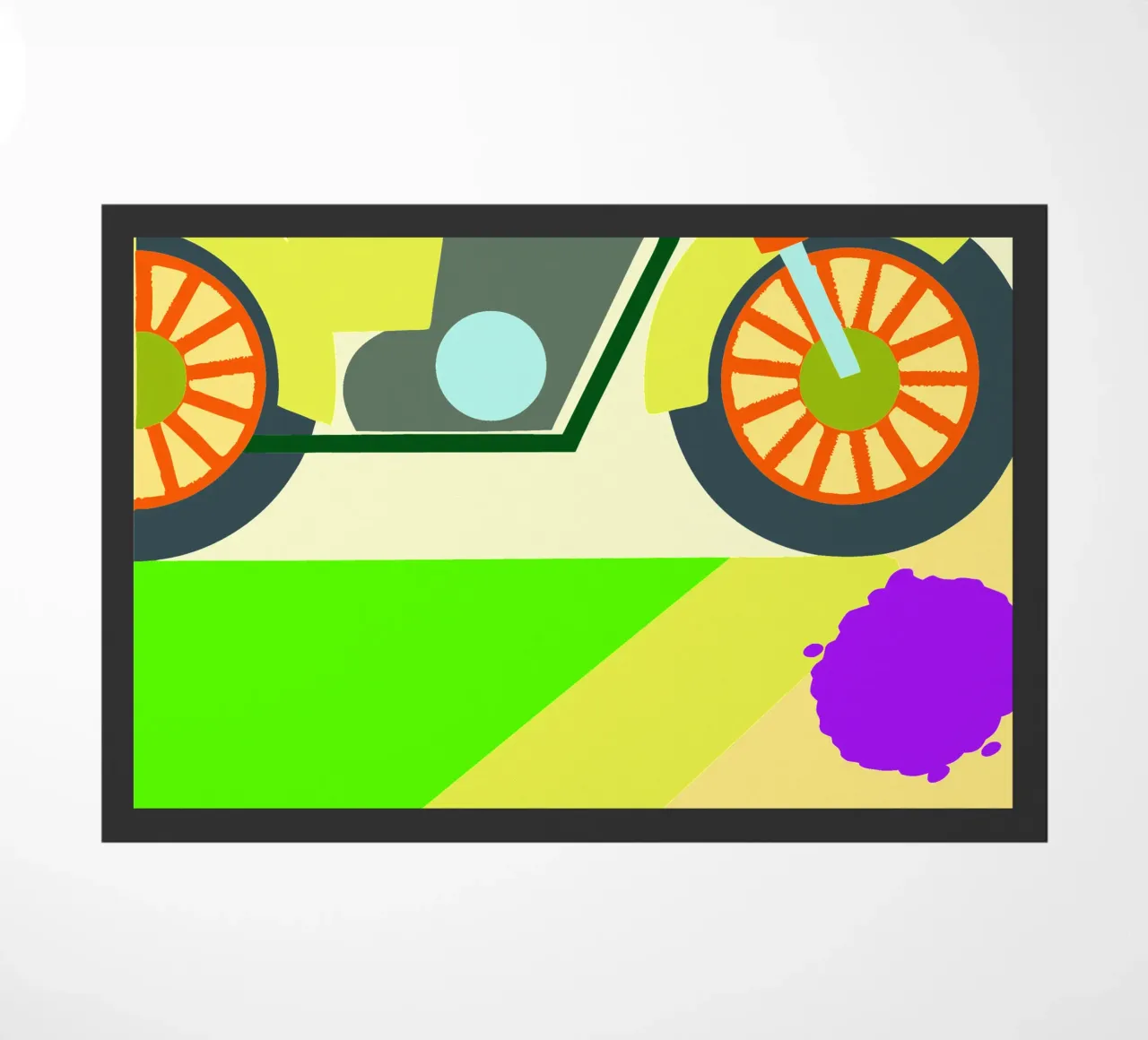 motorcycle vector zerbino da Botania