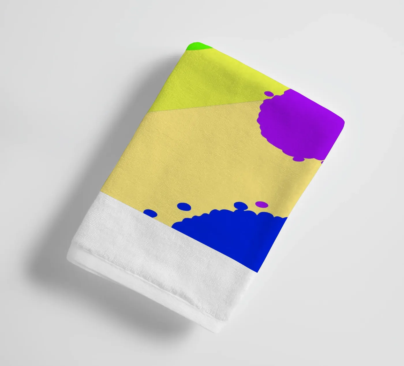 motorfiets vector badhanddoek van Botania