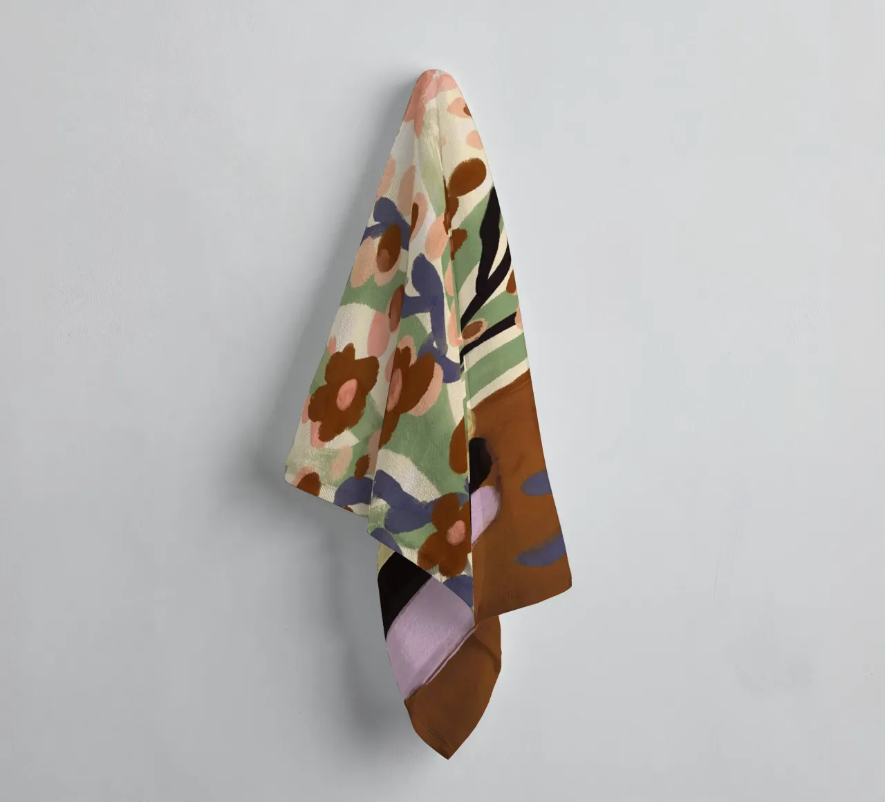 Pastel Flower Impression No 11 asciugamano da bagno da treechild