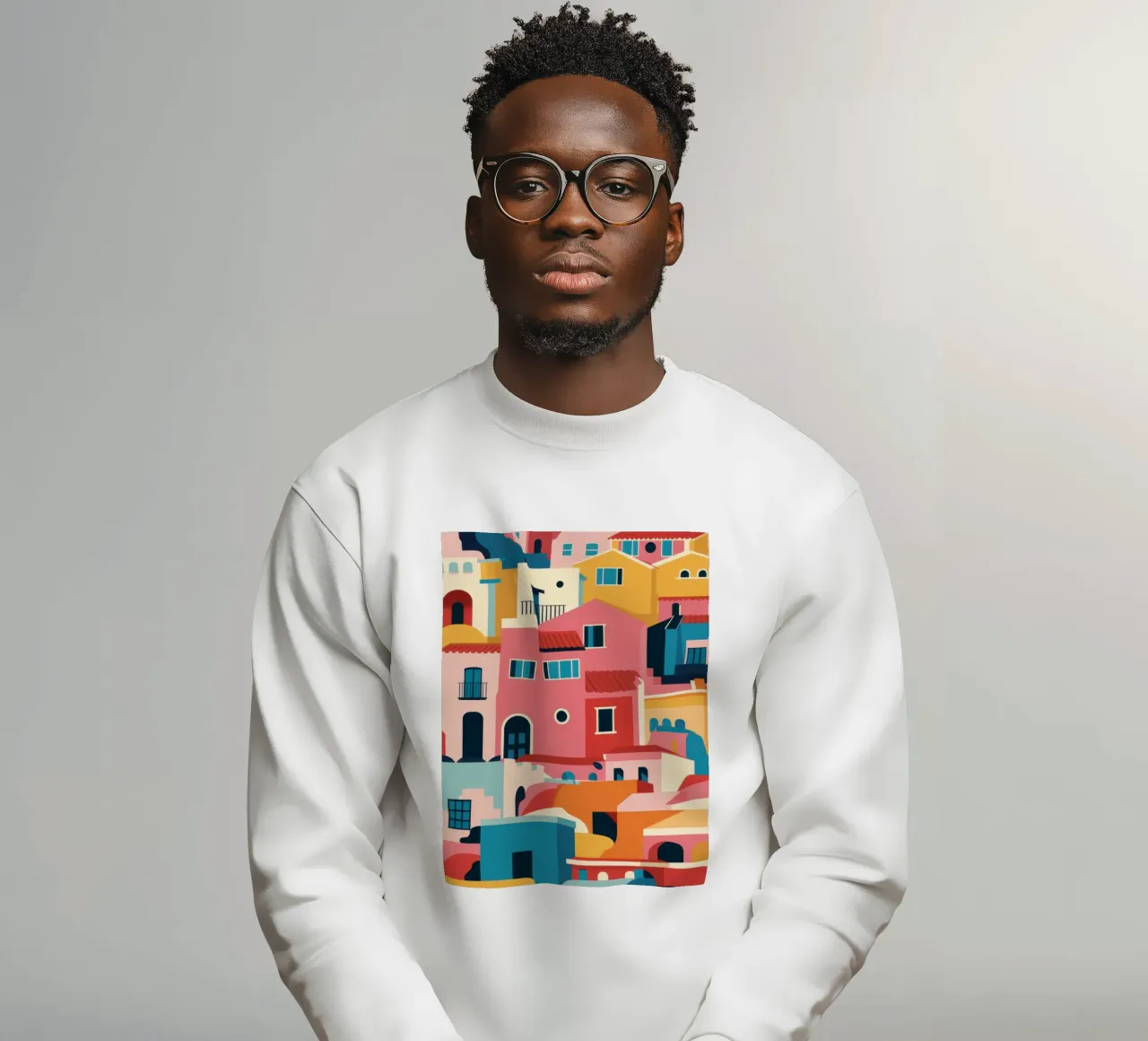Una vivace città di collina felpa da Frosh Pallete