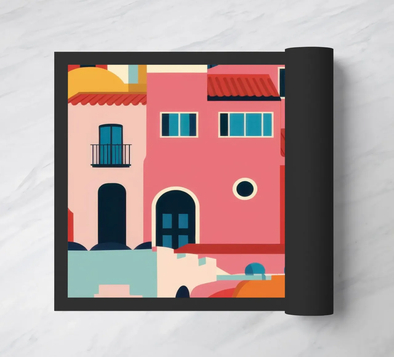 Una vivace città di collina zerbino da Frosh Pallete
