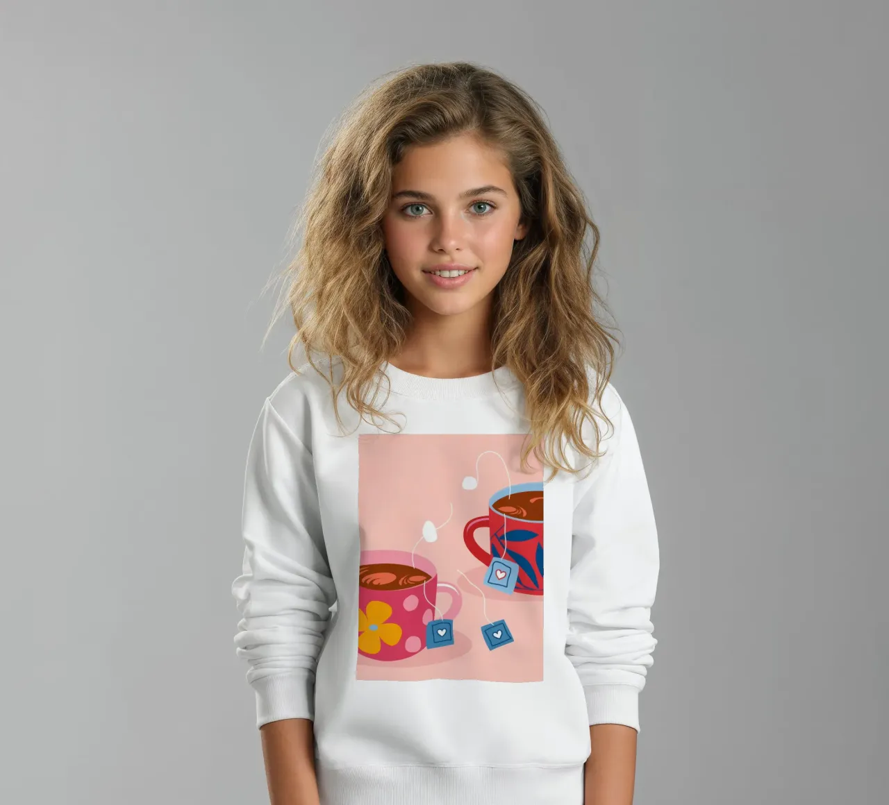 Una tazza d'amore felpa bambino da Thistle Bloom