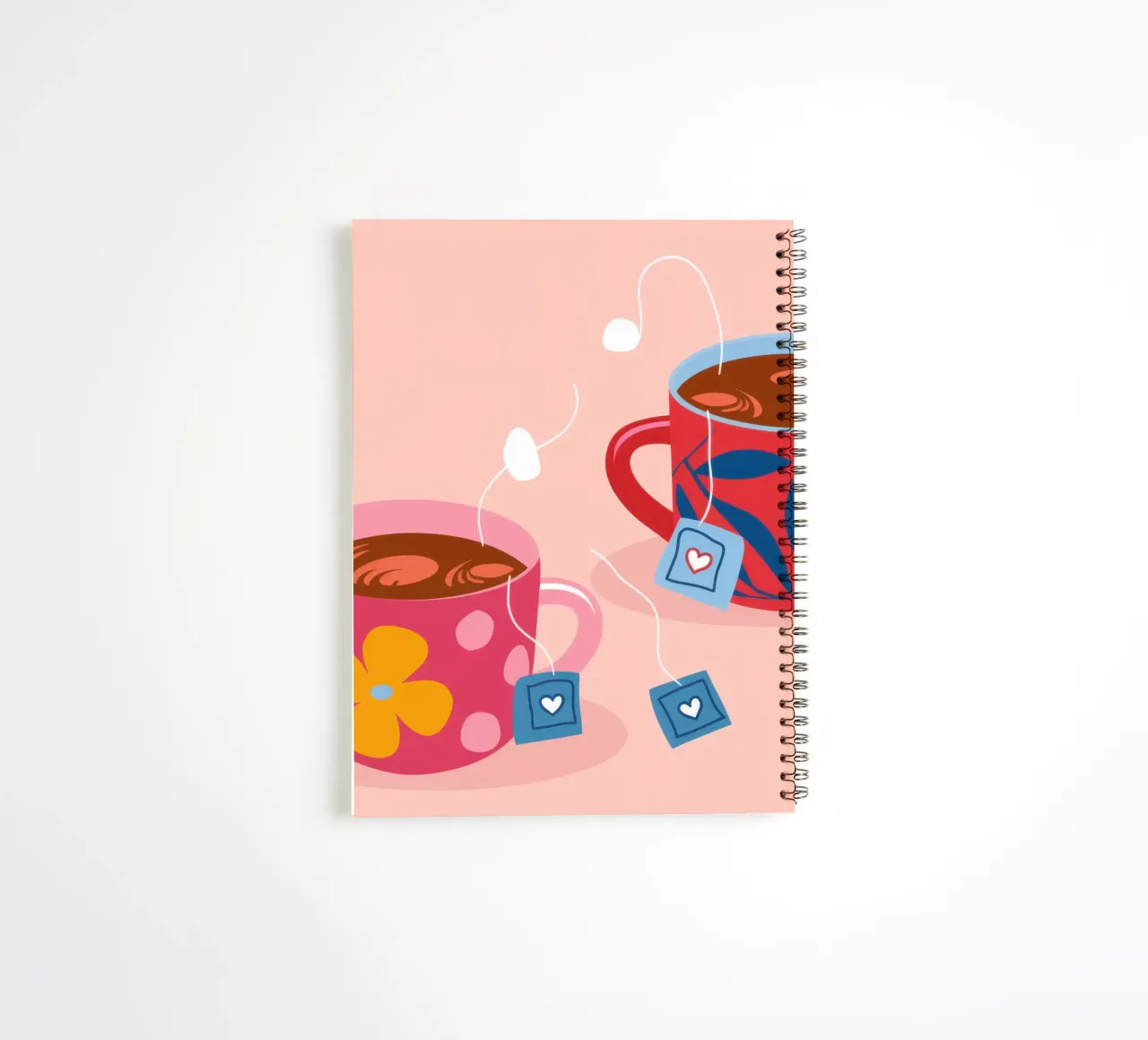 Una tazza d'amore diario ad anelli da Thistle Bloom