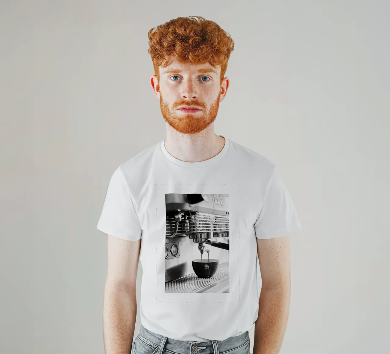 espresso espresso machine coffee t-shirt da Harley Wood