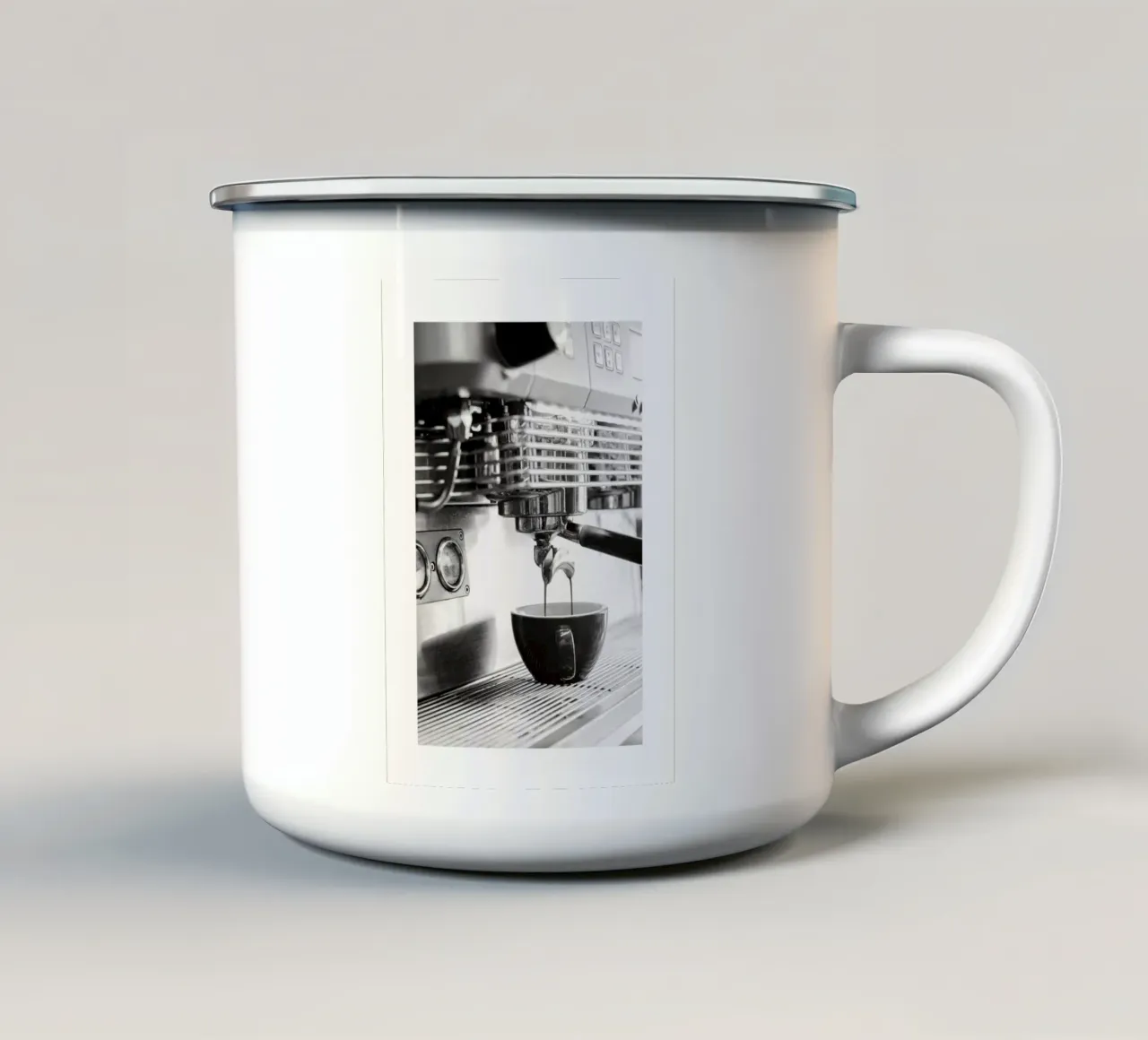 espresso espresso machine coffee tazza in smalto da Harley Wood