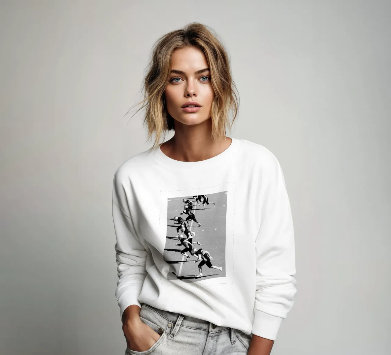 Ejecutar sudadera de Harley Wood