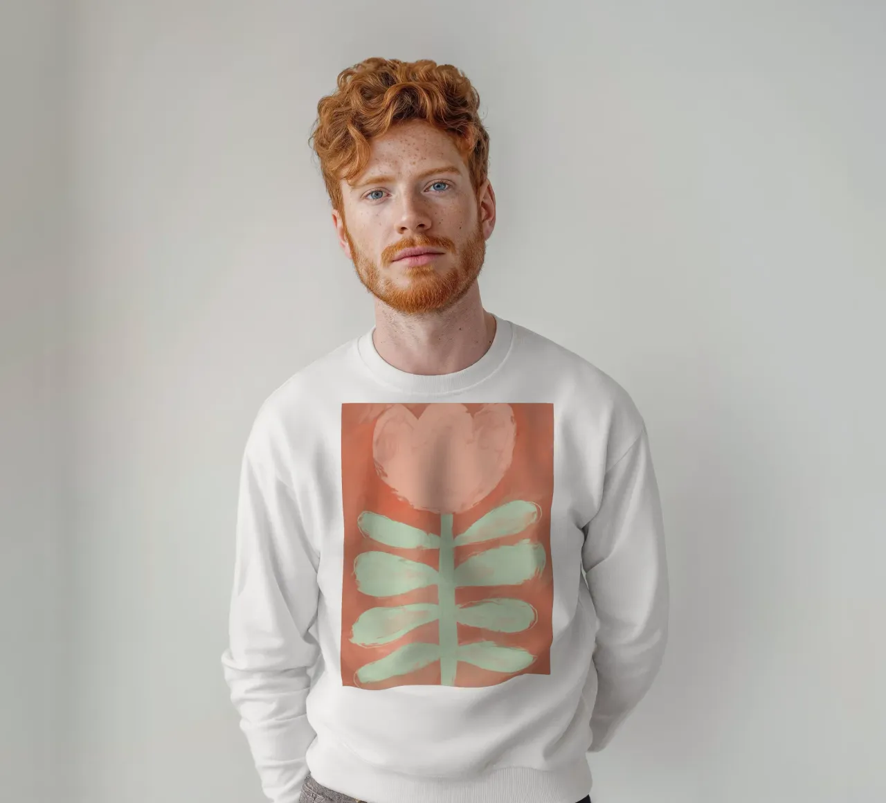 Pastel Tulip felpa da treechild