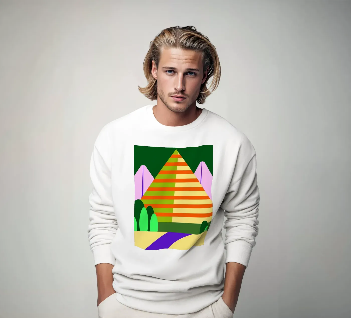 mountain vector felpa da Botania