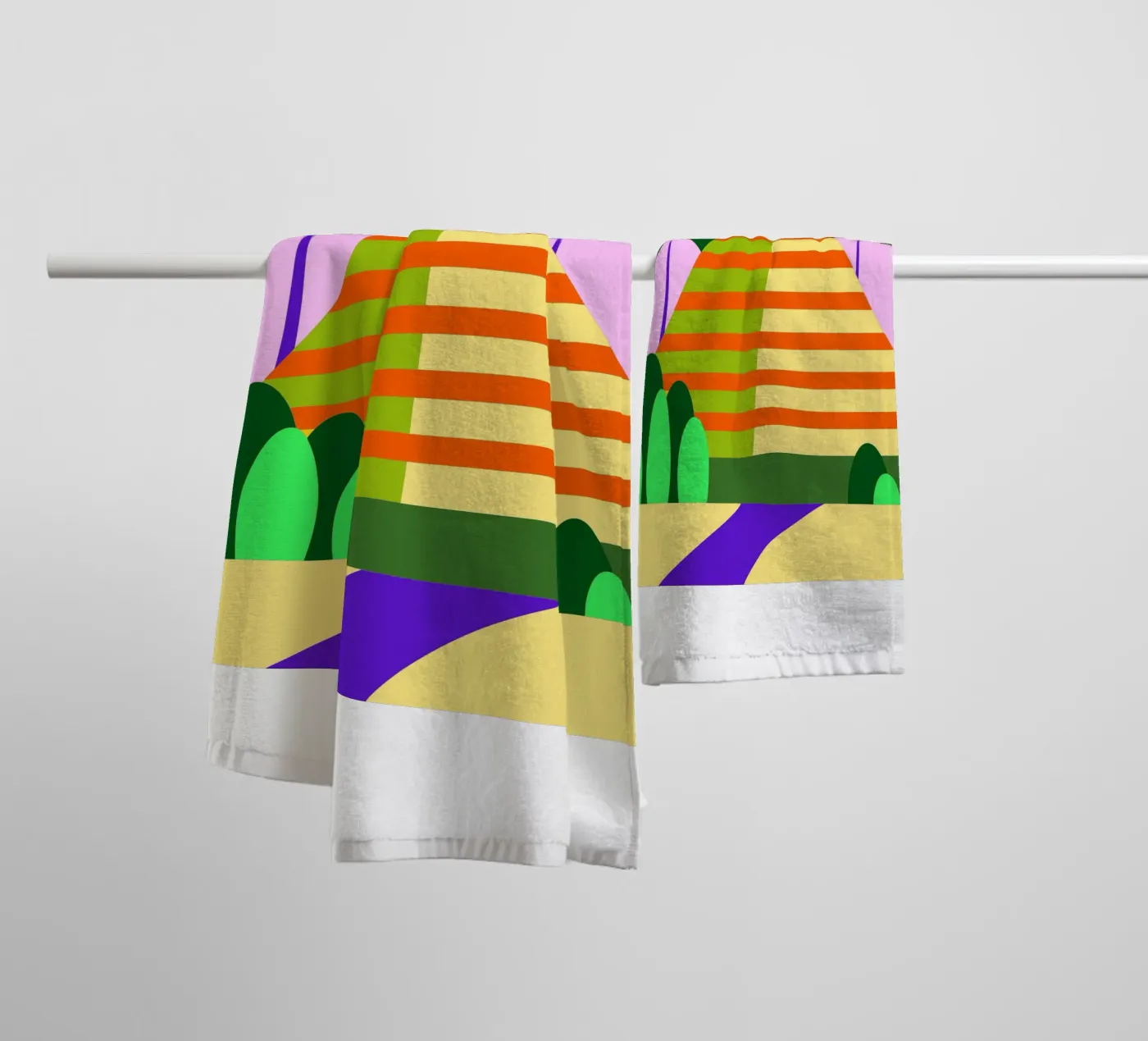 mountain vector towel by Botania