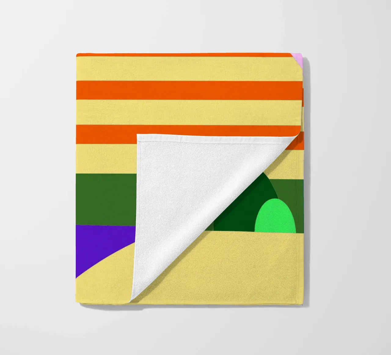 mountain vector beach towel by Botania
