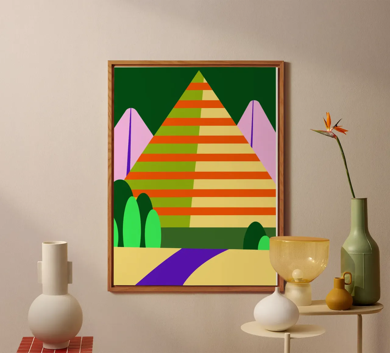 mountain vector forex plate by Botania