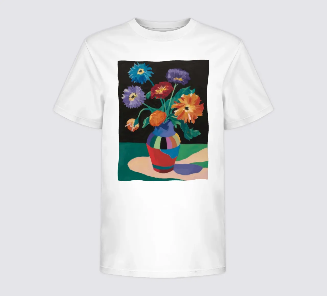 Vibrant Bouquet Simplicity kids t-shirt by Frosh Pallete