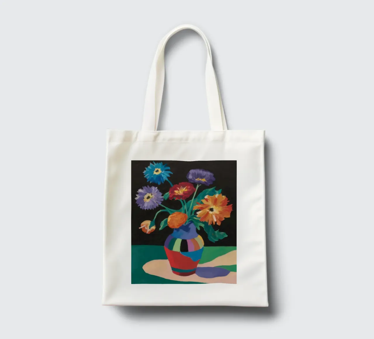 Vibrant Bouquet Simplicity tote bag by Frosh Pallete