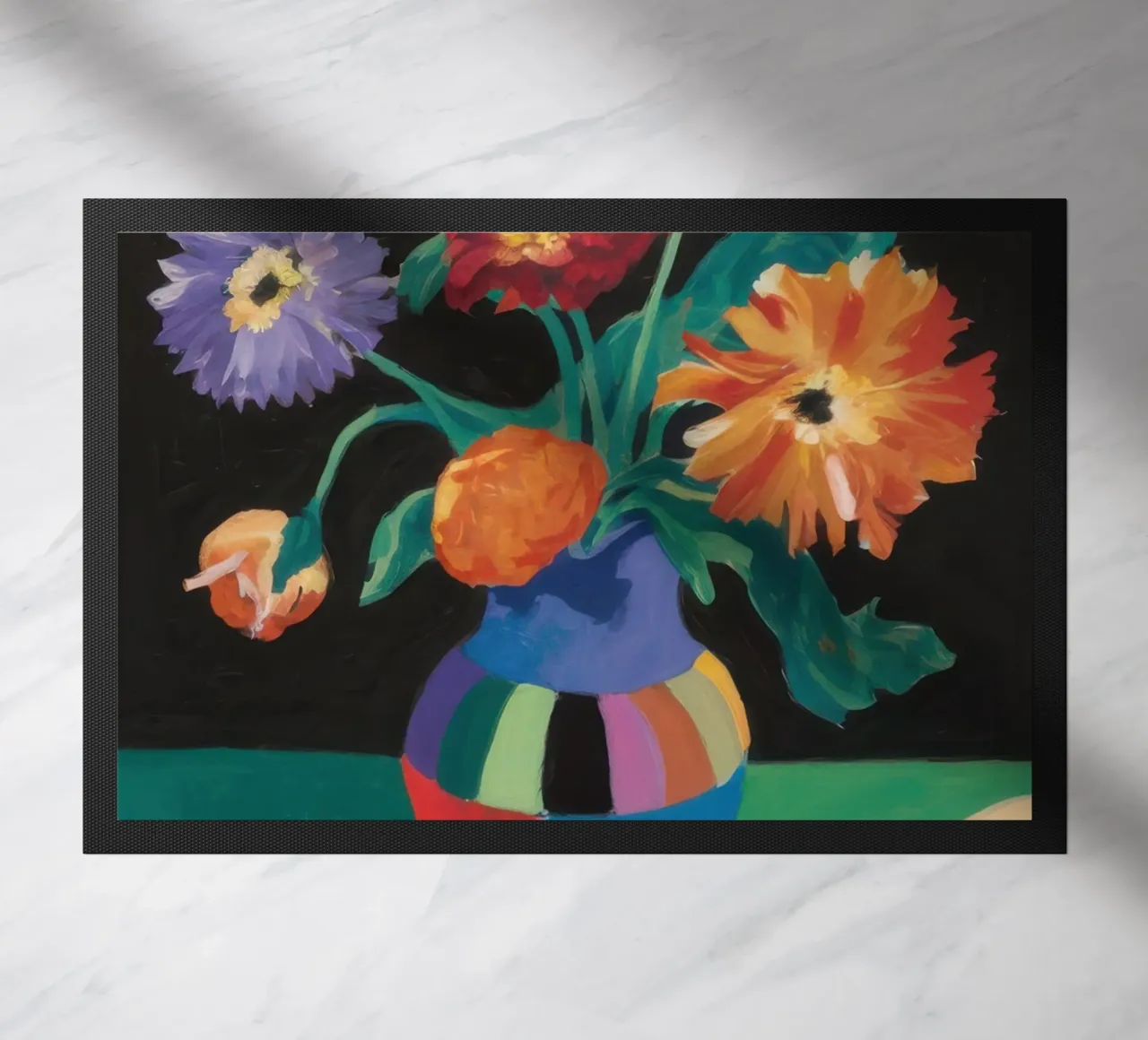 Semplicità del bouquet vibrante zerbino da Frosh Pallete