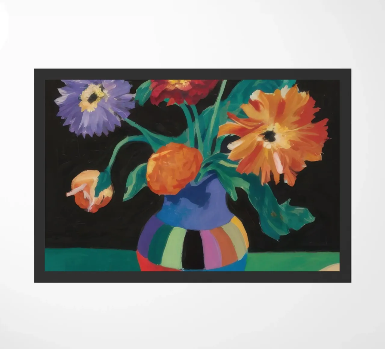 Semplicità del bouquet vibrante zerbino da Frosh Pallete