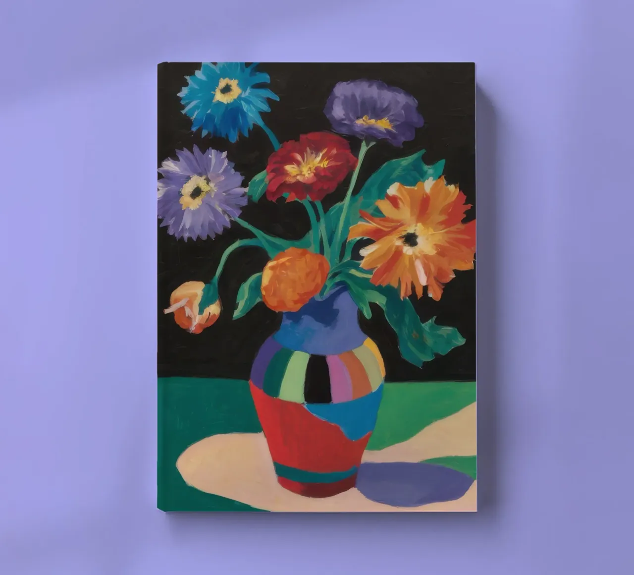 Vibrant Bouquet Simplicity notebook by Frosh Pallete
