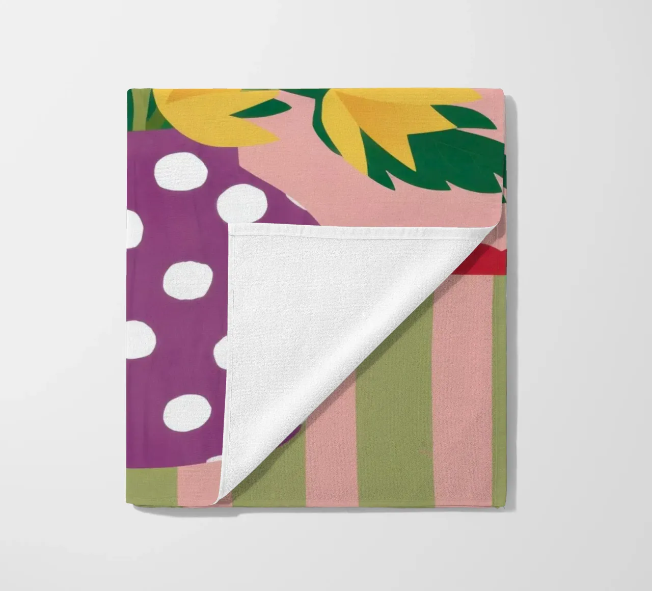 Fiore a pois Joy telo mare da Thistle Bloom