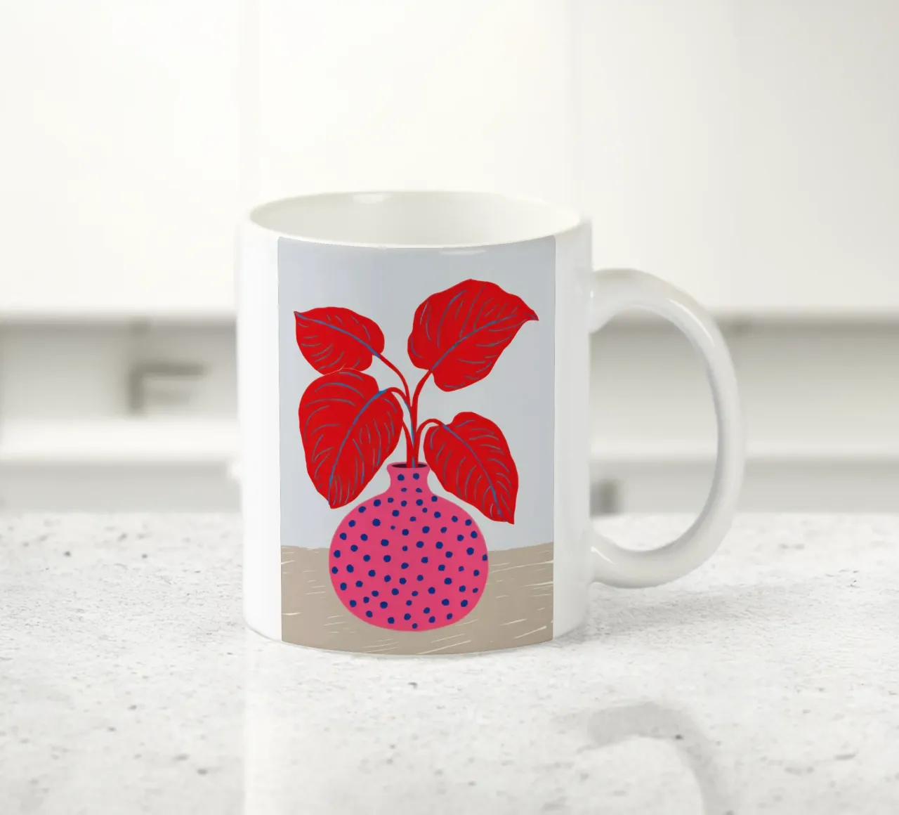 Pianta a pois tazza in ceramica da Frosh Pallete