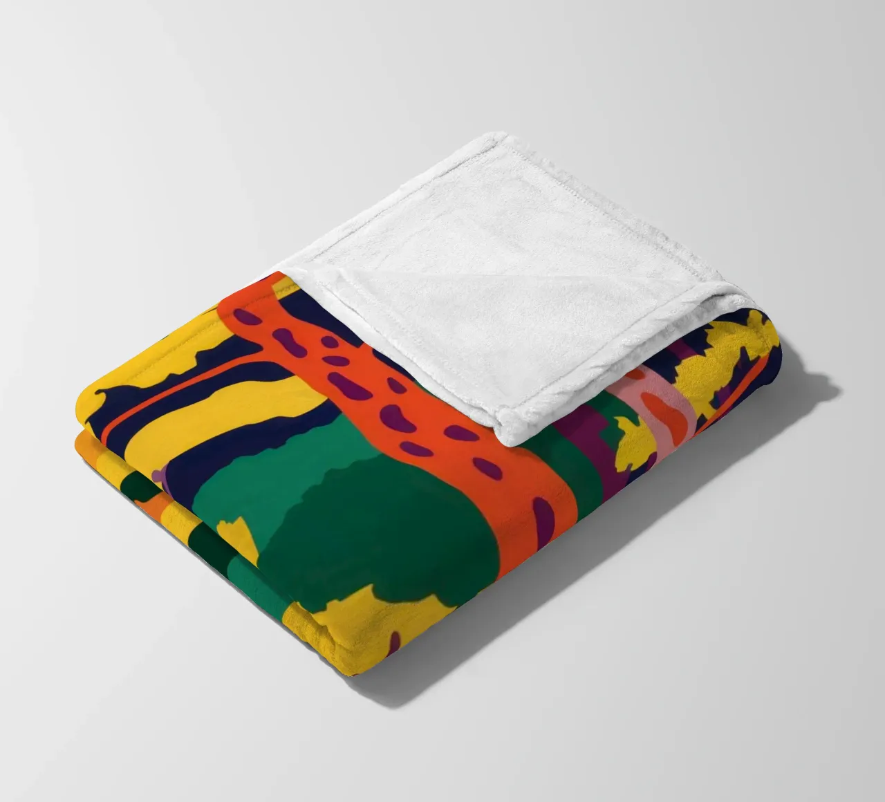 Foresta d'autunno dorata coperta in pile da Frosh Pallete