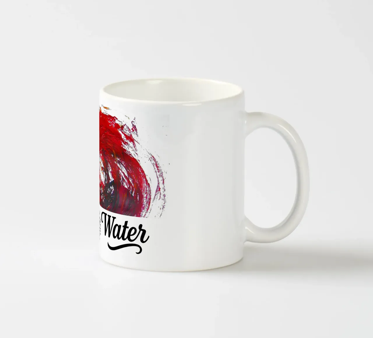 BLOOD IS THICKER THAN WATER tazza in ceramica da Vintage Van Gogh