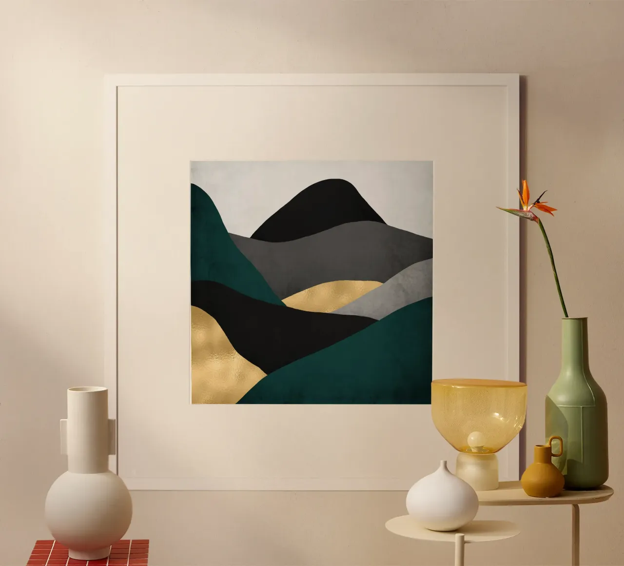 Oro verde poster da Mia Nissen