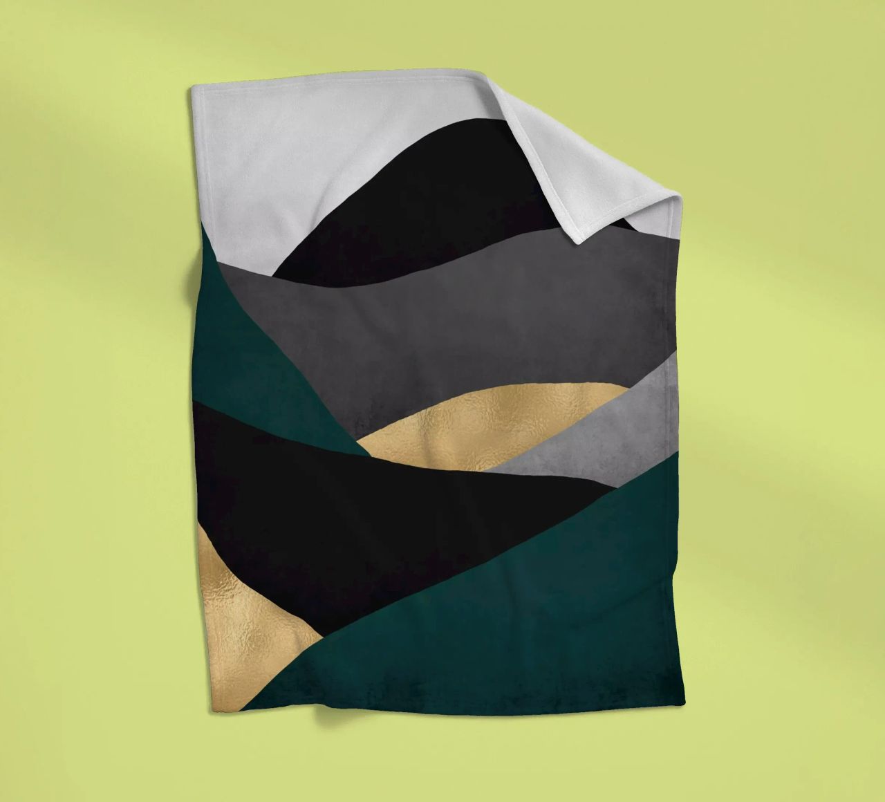 Oro verde coperta in pile da Mia Nissen
