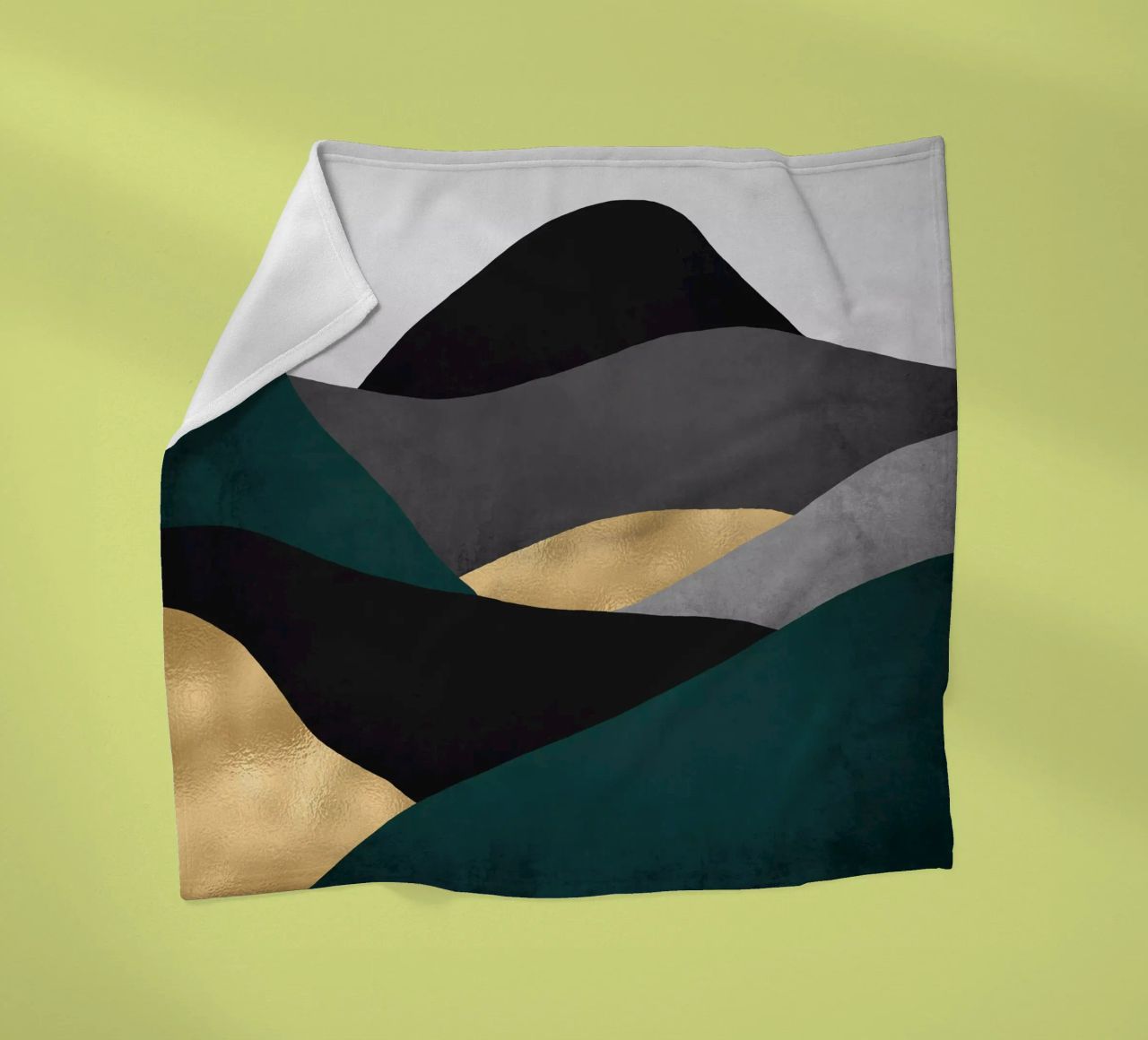 Oro verde coperta in pile da Mia Nissen