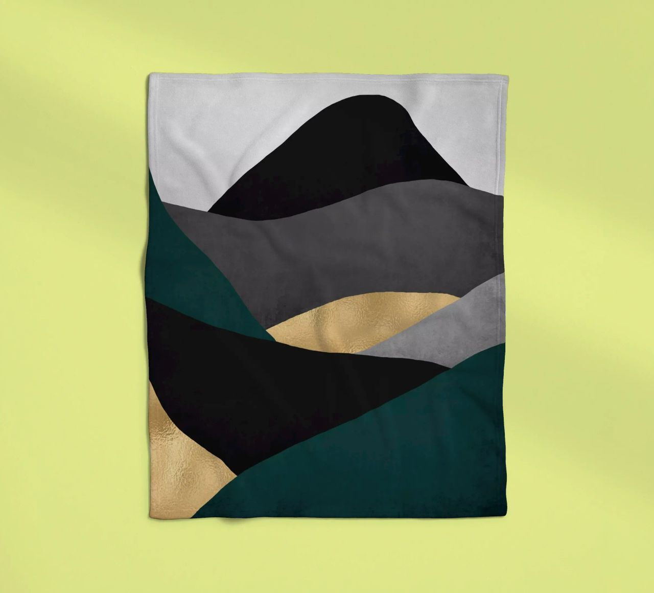 Oro verde coperta in pile da Mia Nissen