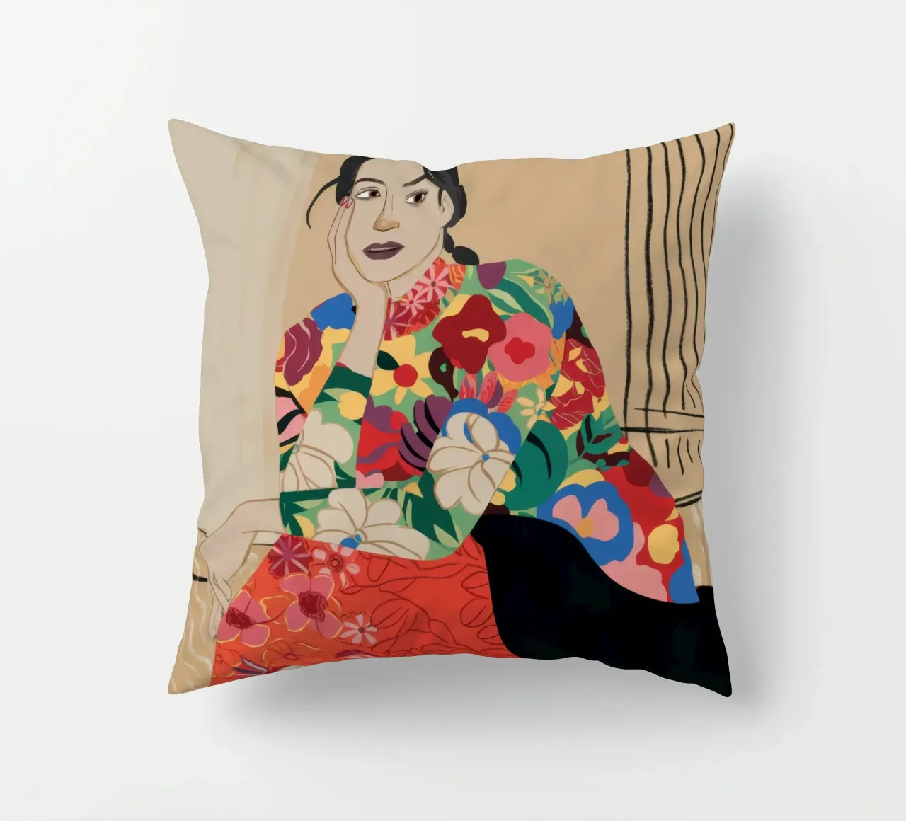 Musa floreale Repose cuscino da Frosh Pallete