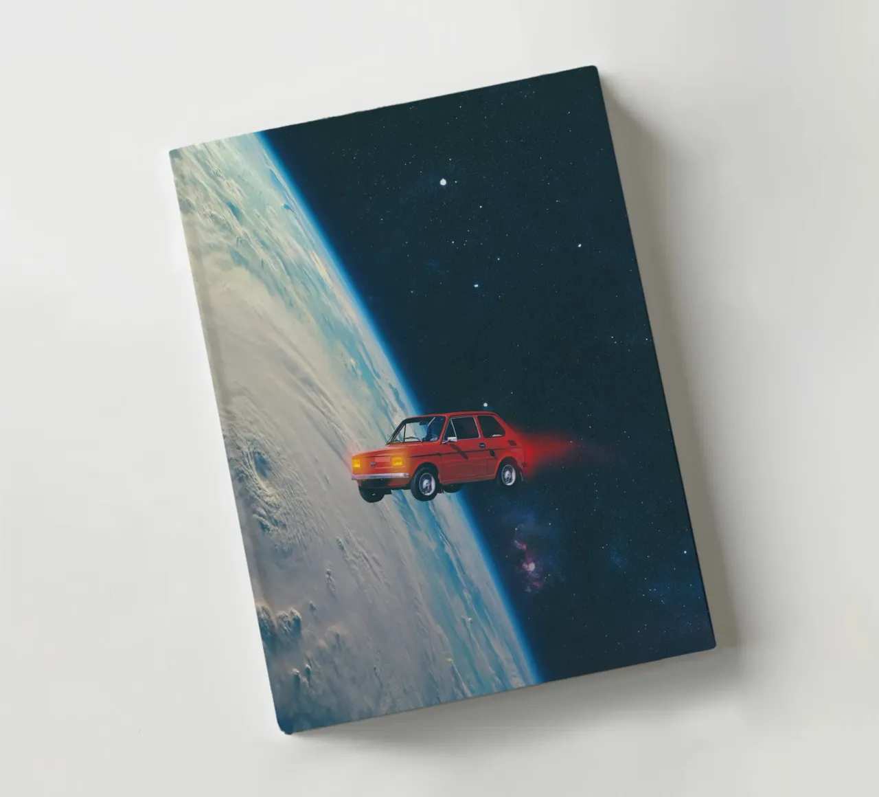 Auto rossa in orbita diario da Dapidoka