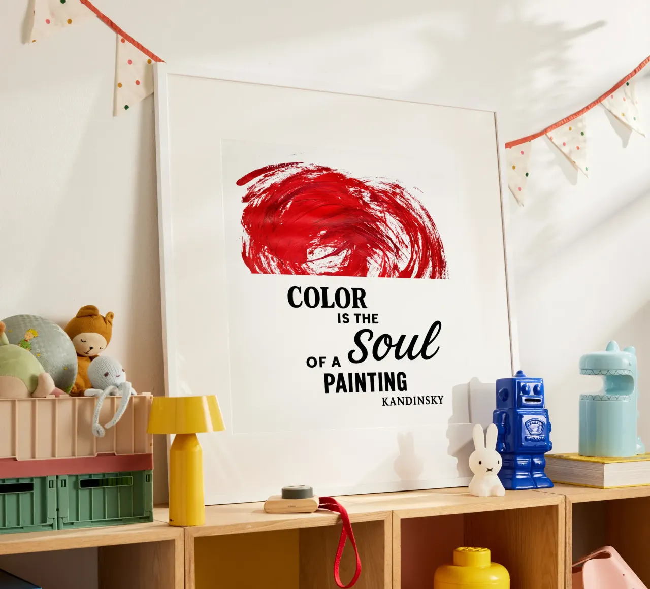 COLOR IS THE SOUL OF A PAINTING (red) carta hahnemühle da Vintage Van Gogh