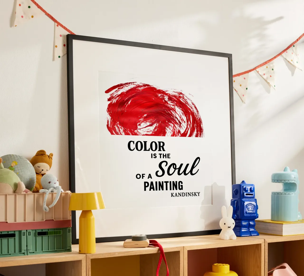 COLOR IS THE SOUL OF A PAINTING (red) carta hahnemühle da Vintage Van Gogh