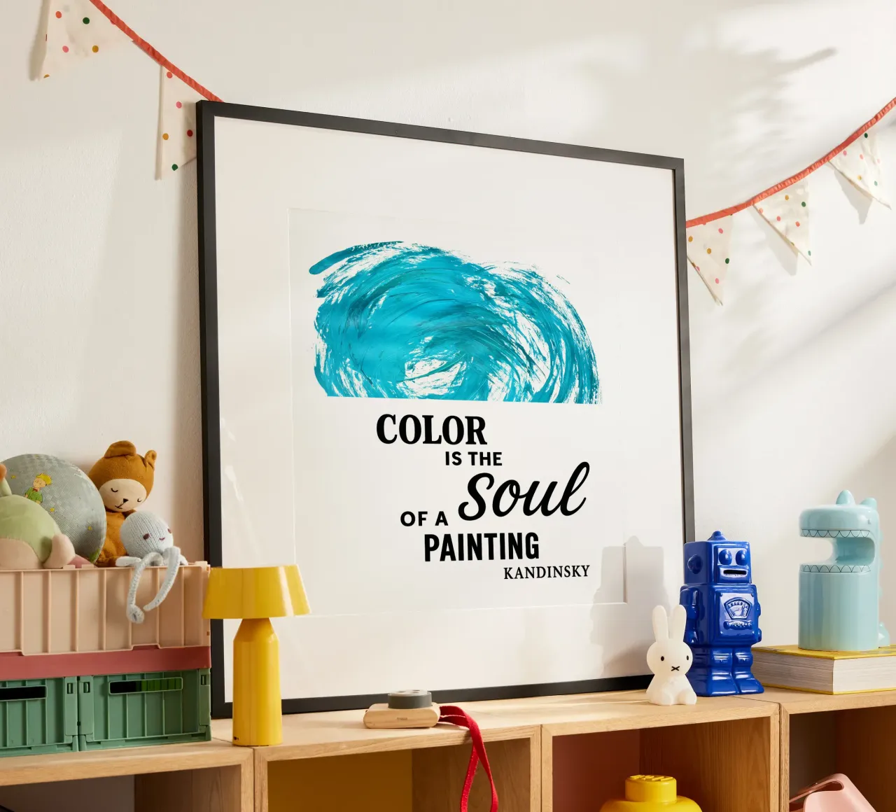 COLOR IS THE SOUL OF A PAINTING (cyan) carta hahnemühle da Vintage Van Gogh