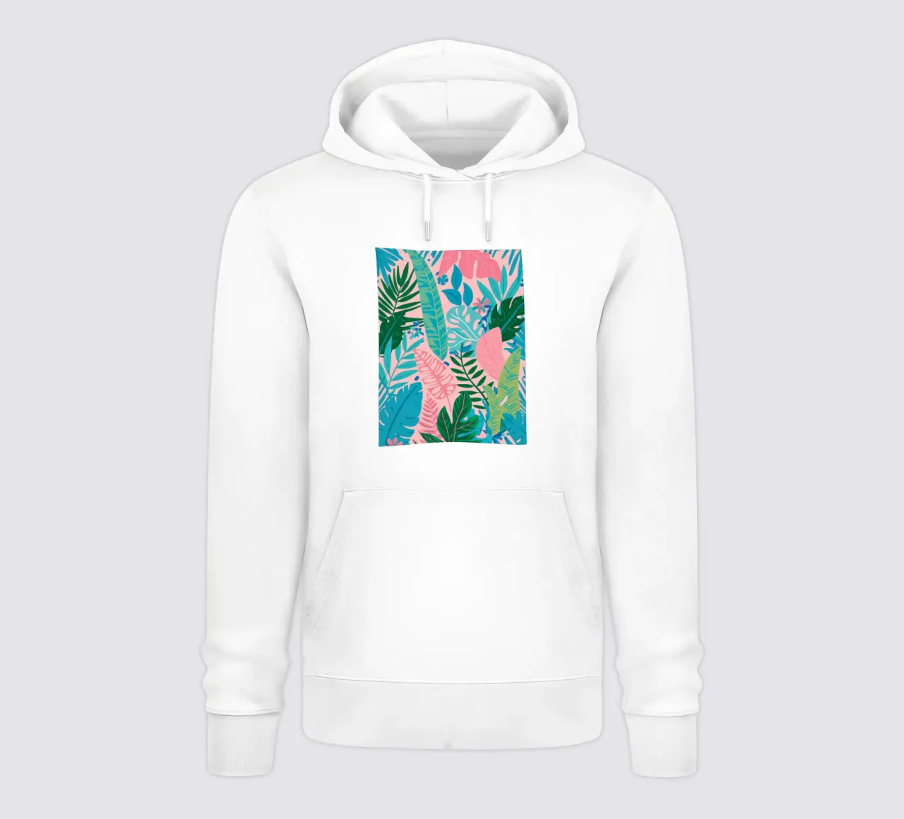Sogni di leopardo rosa felpa con cappuccio da Thistle Bloom