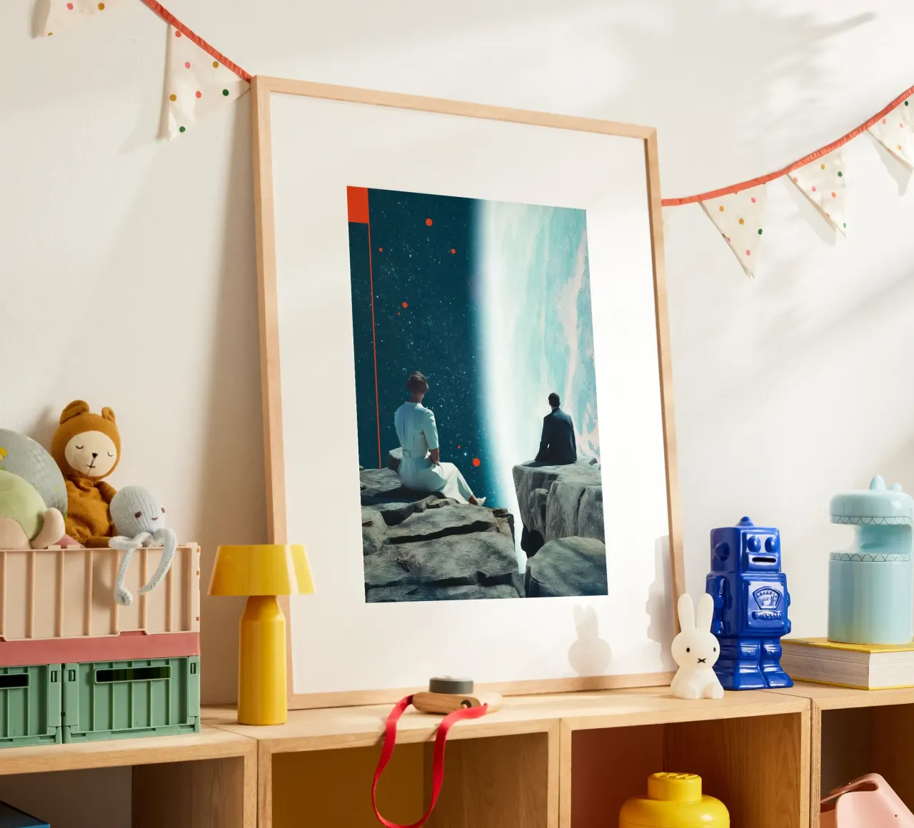 Distanza dal freddo poster da Dapidoka