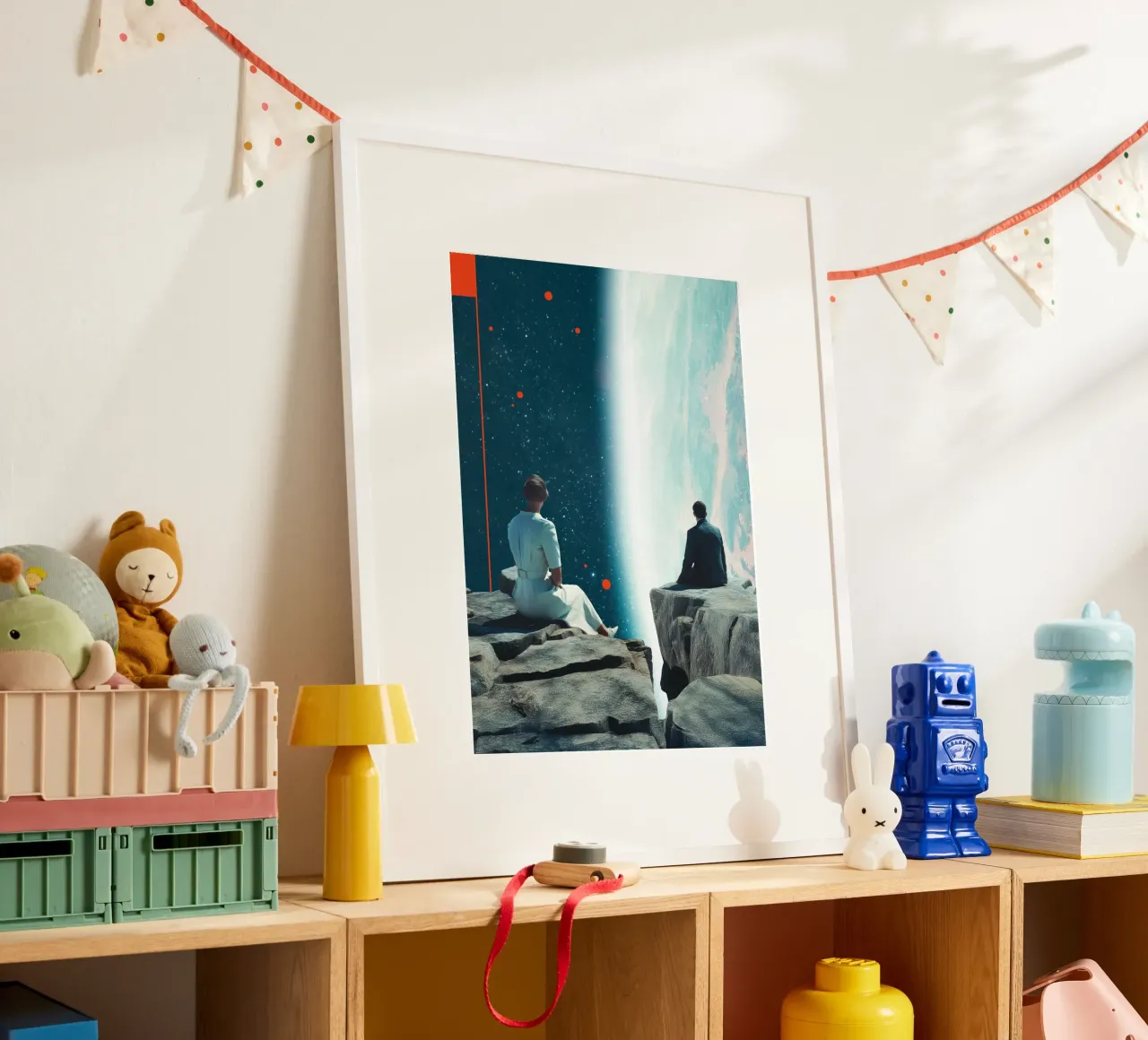 Distanza dal freddo poster da Dapidoka