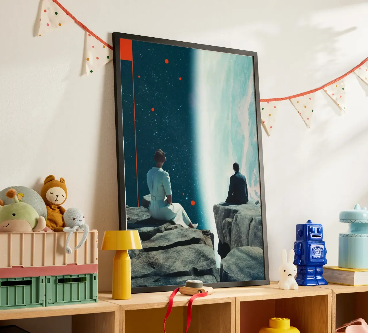 Distanza dal freddo poster da Dapidoka
