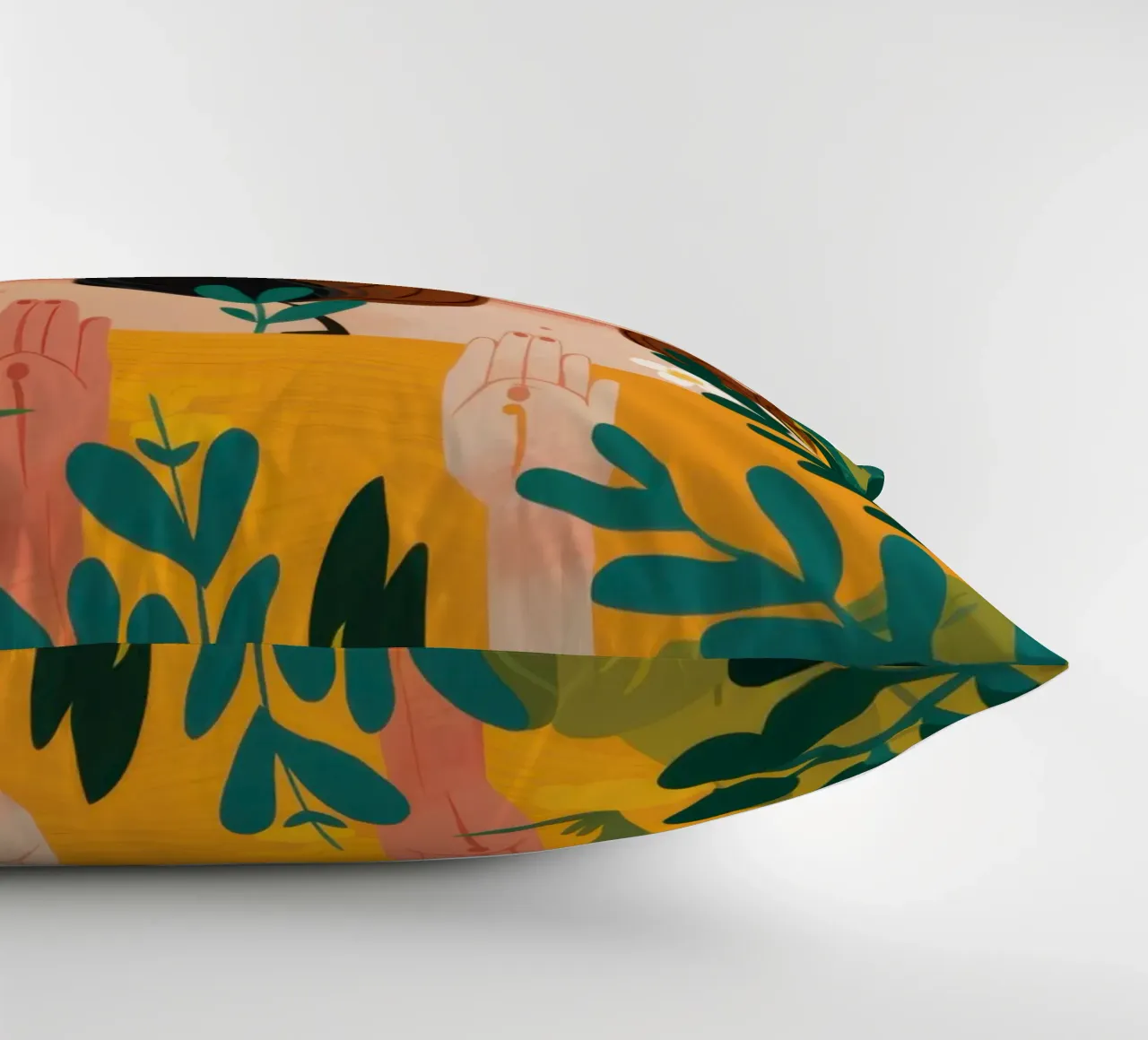 Sorellanza in fiore cuscino da Frosh Pallete