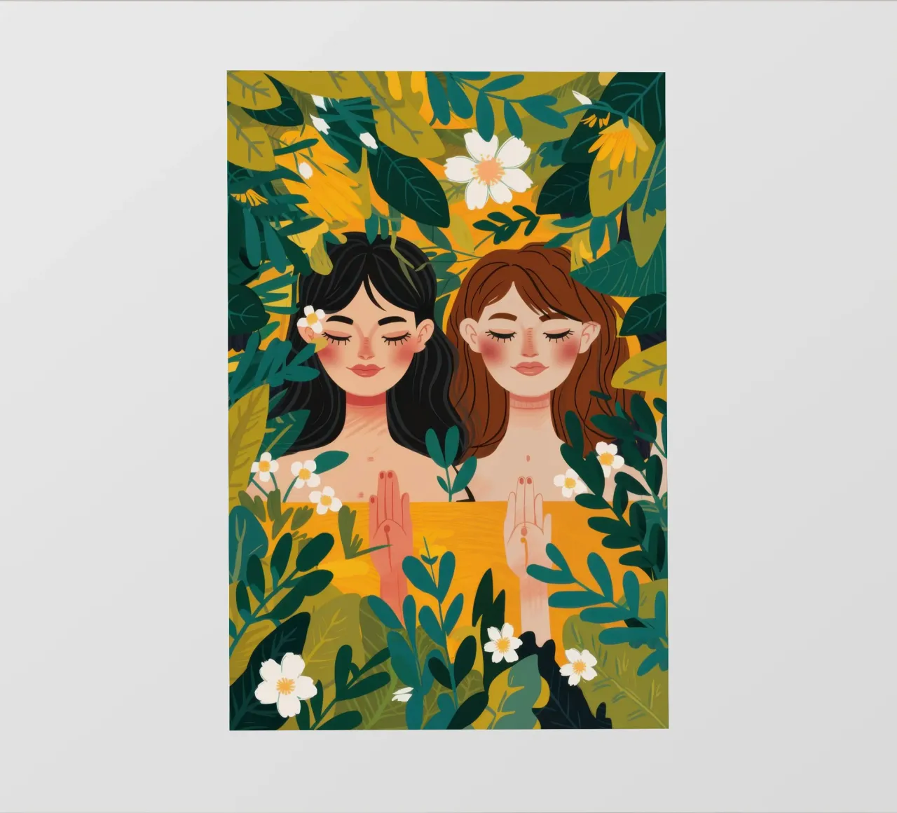 Sorellanza in fiore pellicola backlit da Frosh Pallete