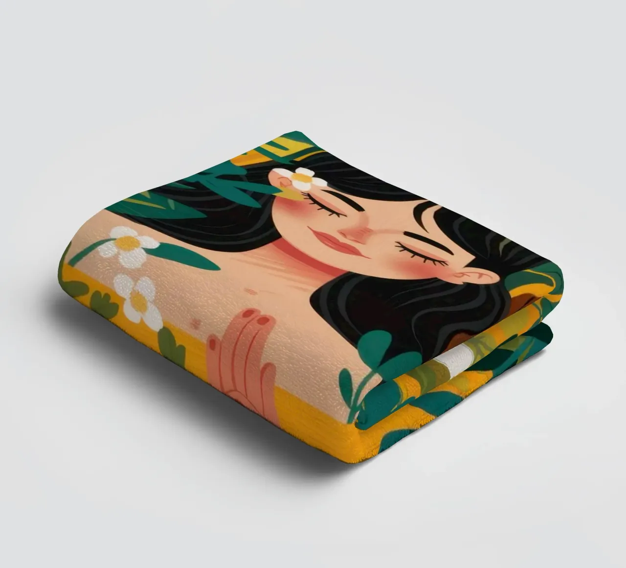 Zusterschap in bloei badhanddoek van Frosh Pallete