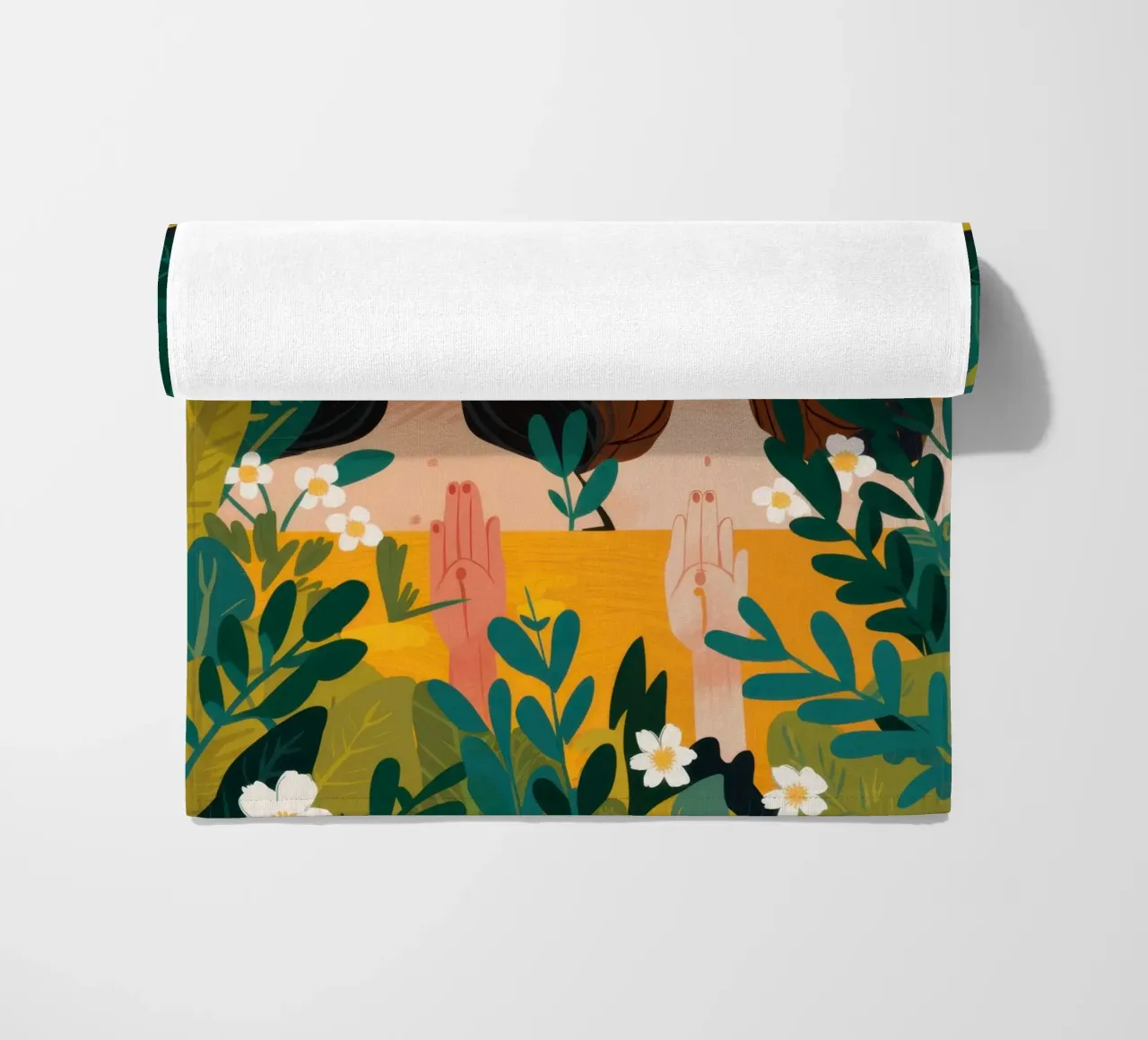 Sorellanza in fiore telo mare da Frosh Pallete