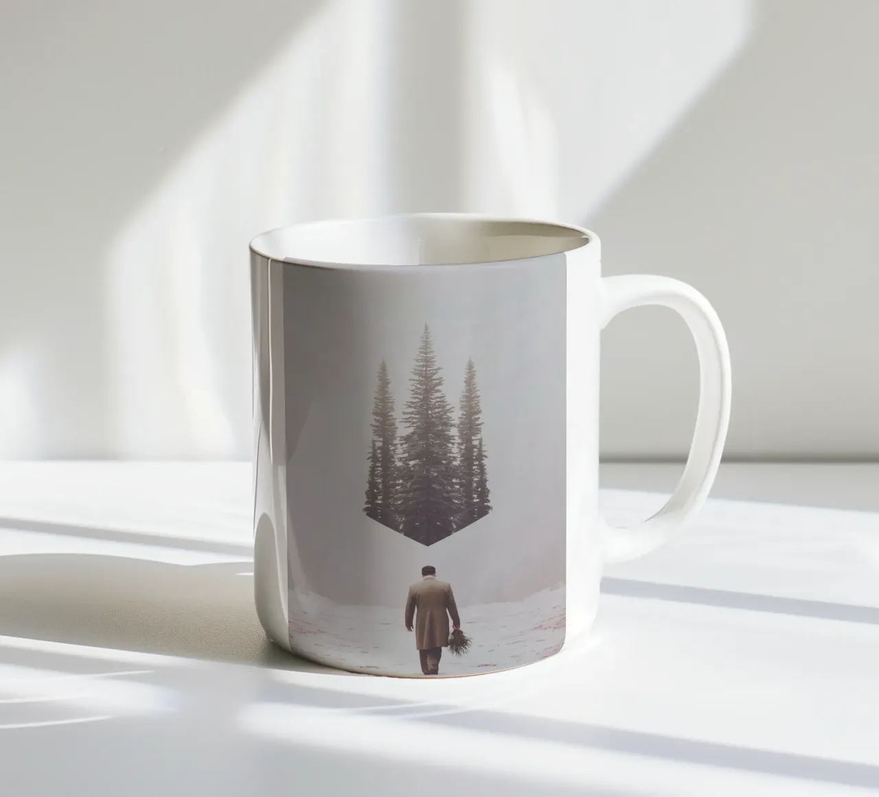 Nella foresta tazza in ceramica da Dapidoka