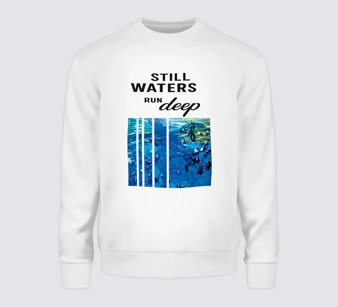 STILL WATERS RUN DEEP felpa da Vintage Van Gogh