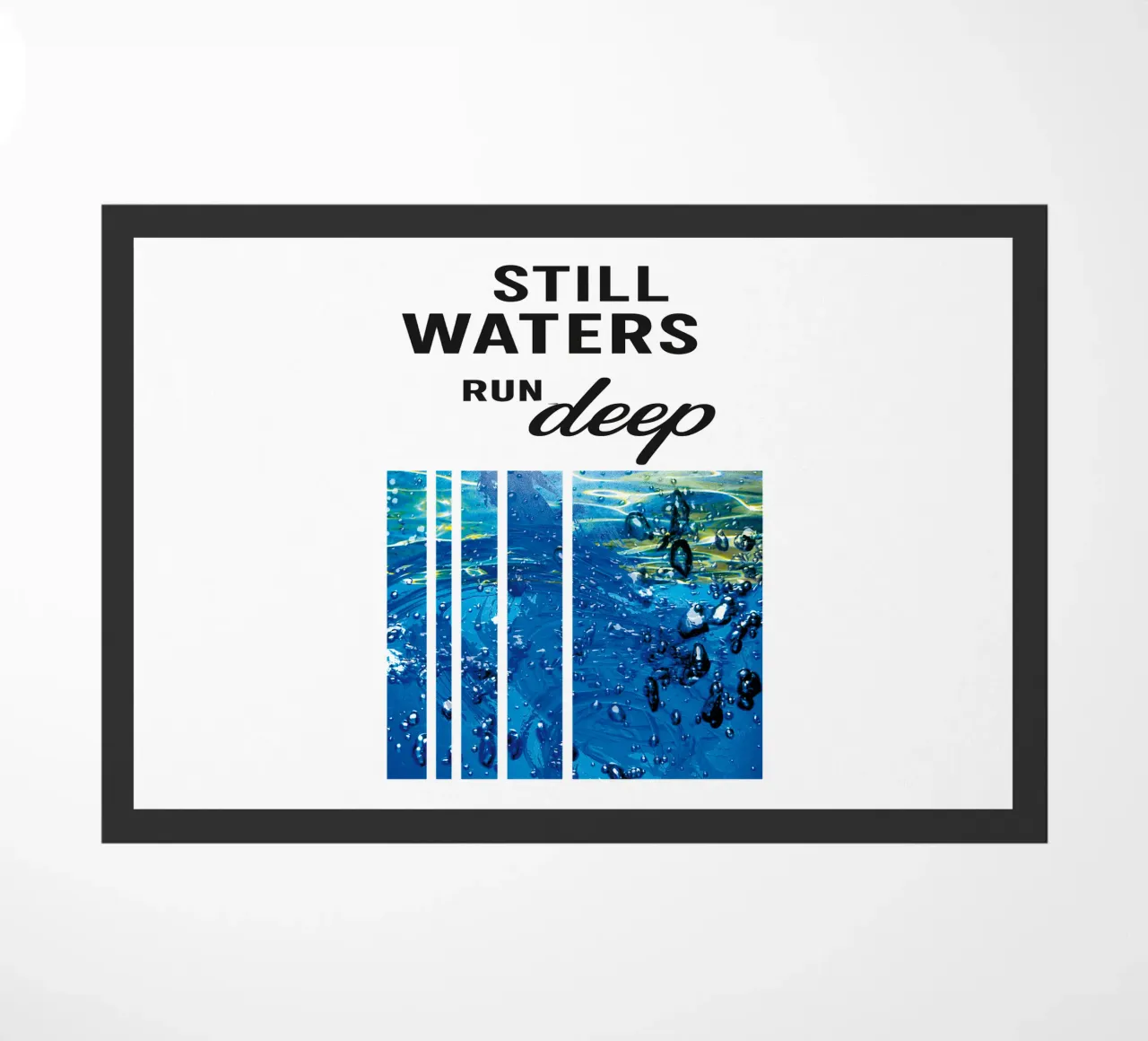 STILL WATERS RUN DEEP zerbino da Vintage Van Gogh