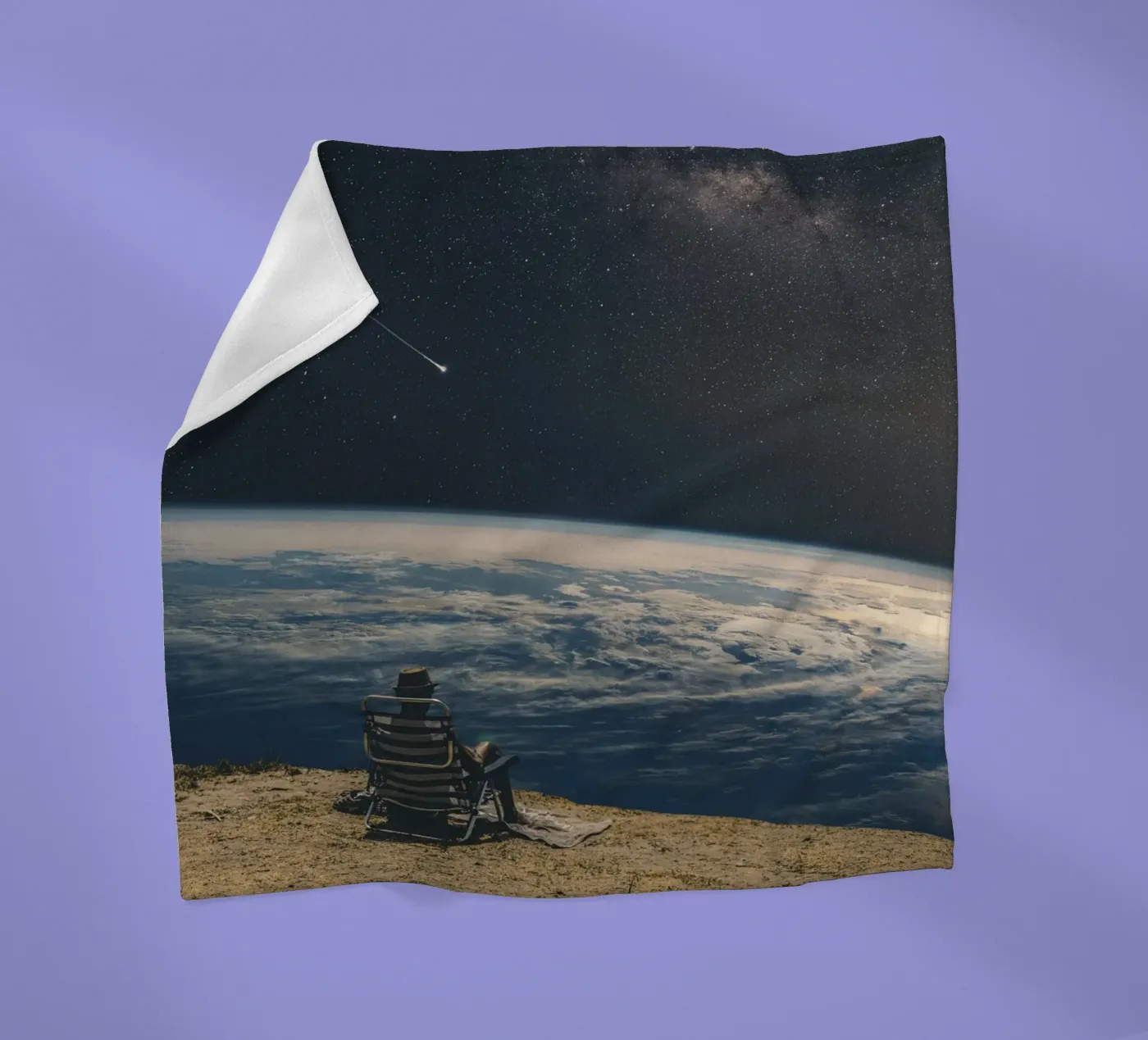 Outsider Fleecedecke von Dapidoka