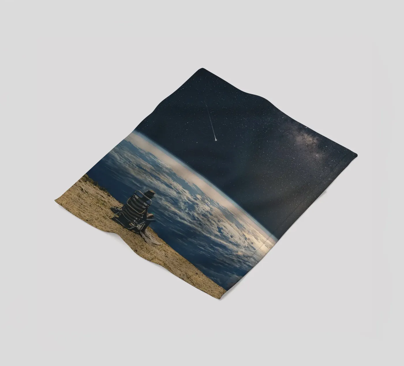 Outsider Fleecedecke von Dapidoka