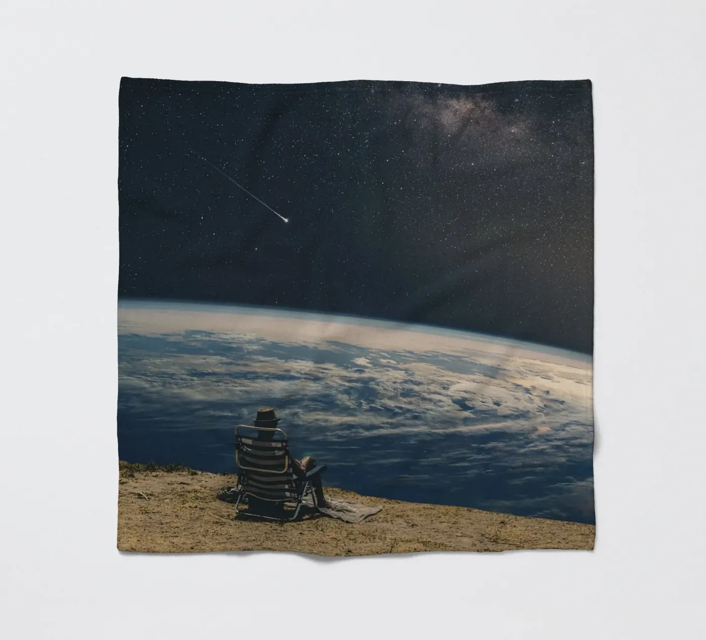 Outsider Fleecedecke von Dapidoka